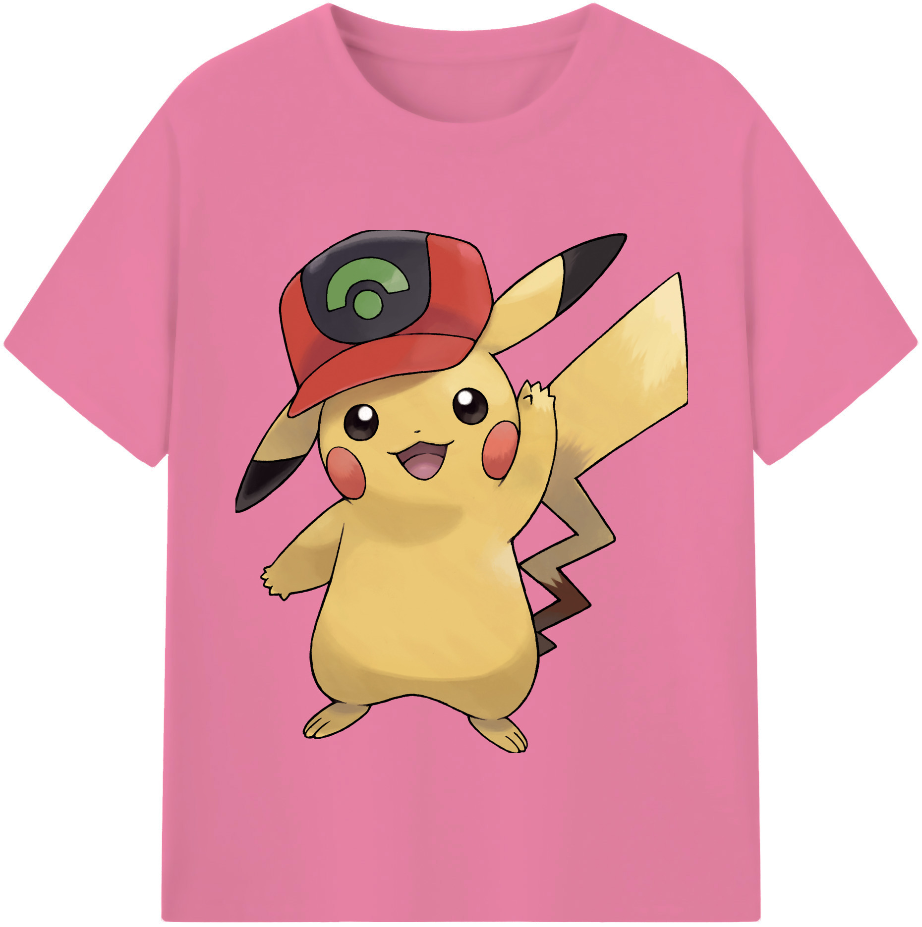 （画像用） ポケットモンスター Pokémon 綿100％半袖Tシャツ（フロントプリント）